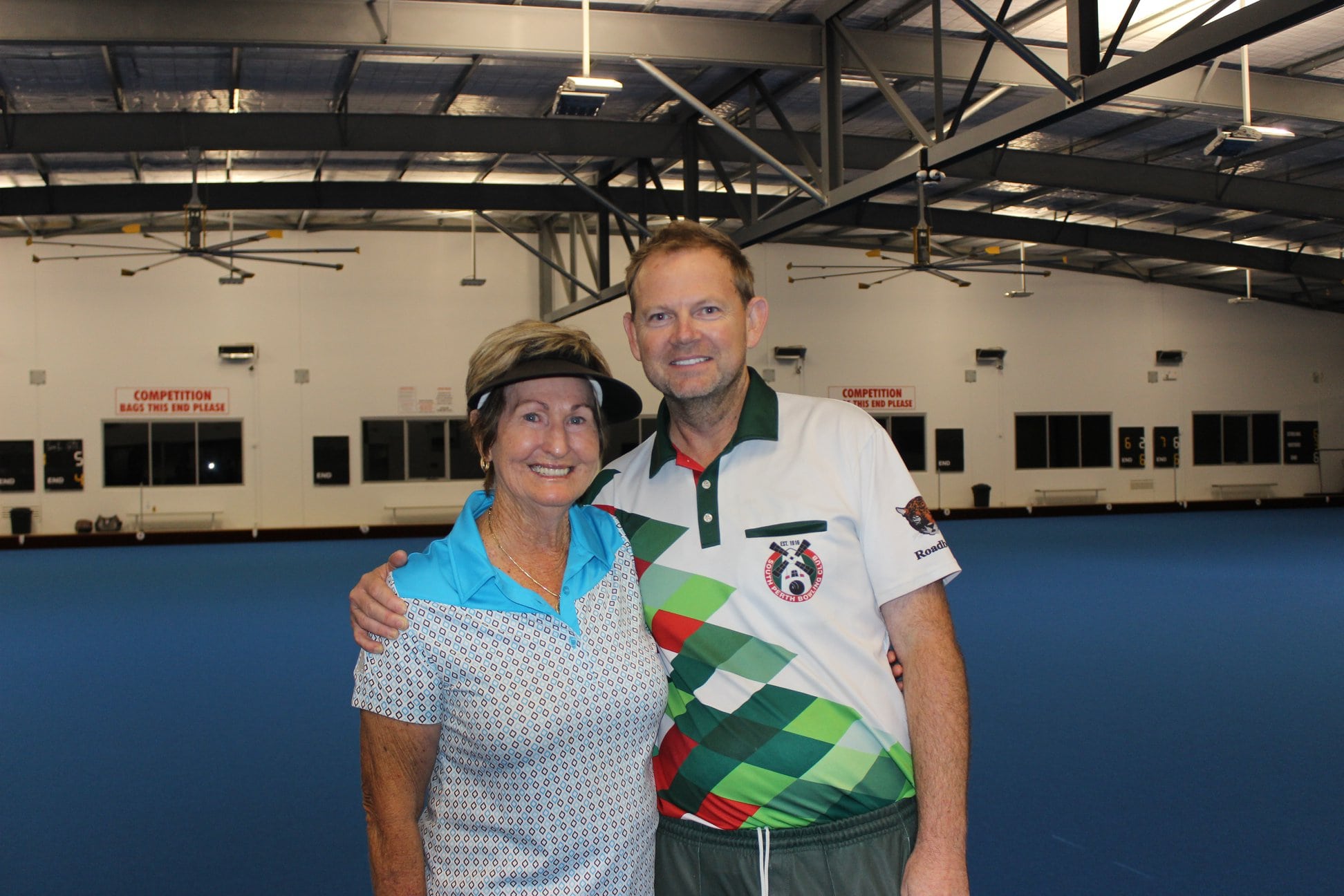 Lee Poletti Glenn Pauling State Mixed Pairs Champions
